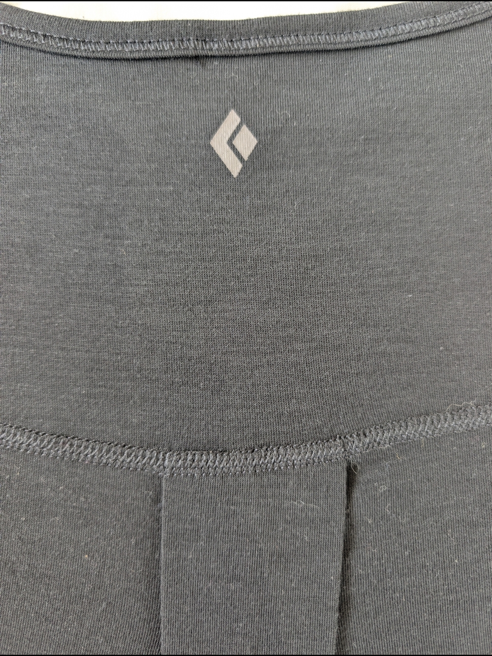 Black Diamond Active Long Sleeve Top with Small Reflective Logo